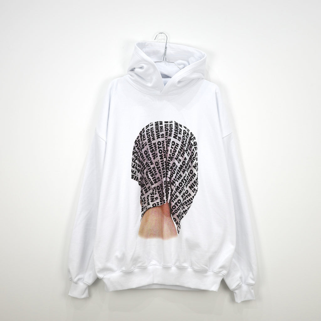 NISHIMOTO IS THE MOUTH BELIEVER FC SWEAT HOODIE NIM-B03 WHITE