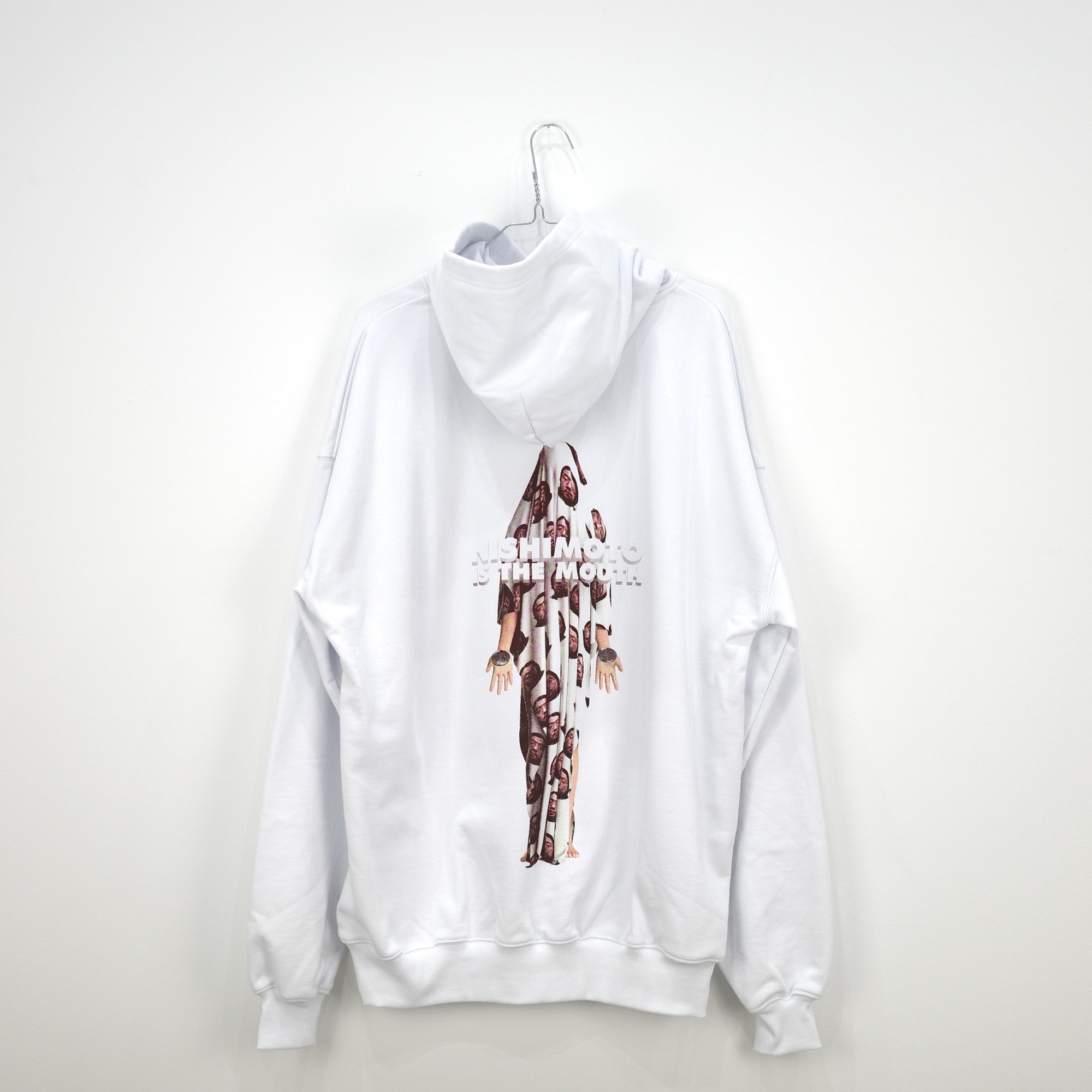 NISHIMOTO IS THE MOUTH BELIEVER FC SWEAT HOODIE NIM-B03 WHITE