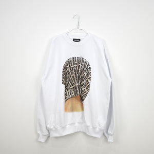 NISHIMOTO IS THE MOUTH BELIEVER FC SWEAT SHIRTS NIM-B04 WHITE