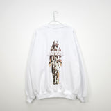 [Reserved product/Delivery in late August to early September] NISHIMOTO IS THE MOUTH BELIEVER FC SWEAT SHIRTS NIM-B04 WHITE
