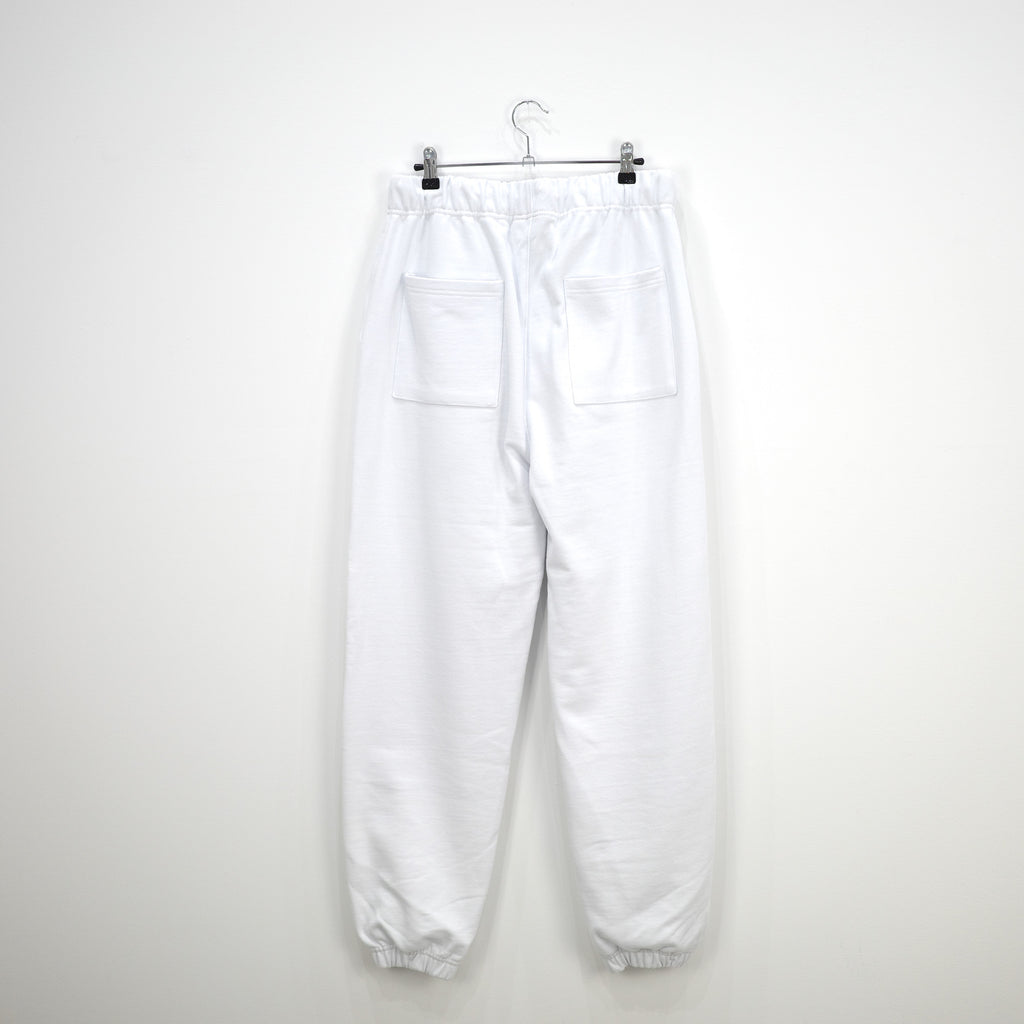 NISHIMOTO IS THE MOUTH BELIEVER FC SWEATPANTS NIM-B05 WHITE