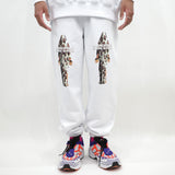 NISHIMOTO IS THE MOUTH BELIEVER FC SWEATPANTS NIM-B05 WHITE