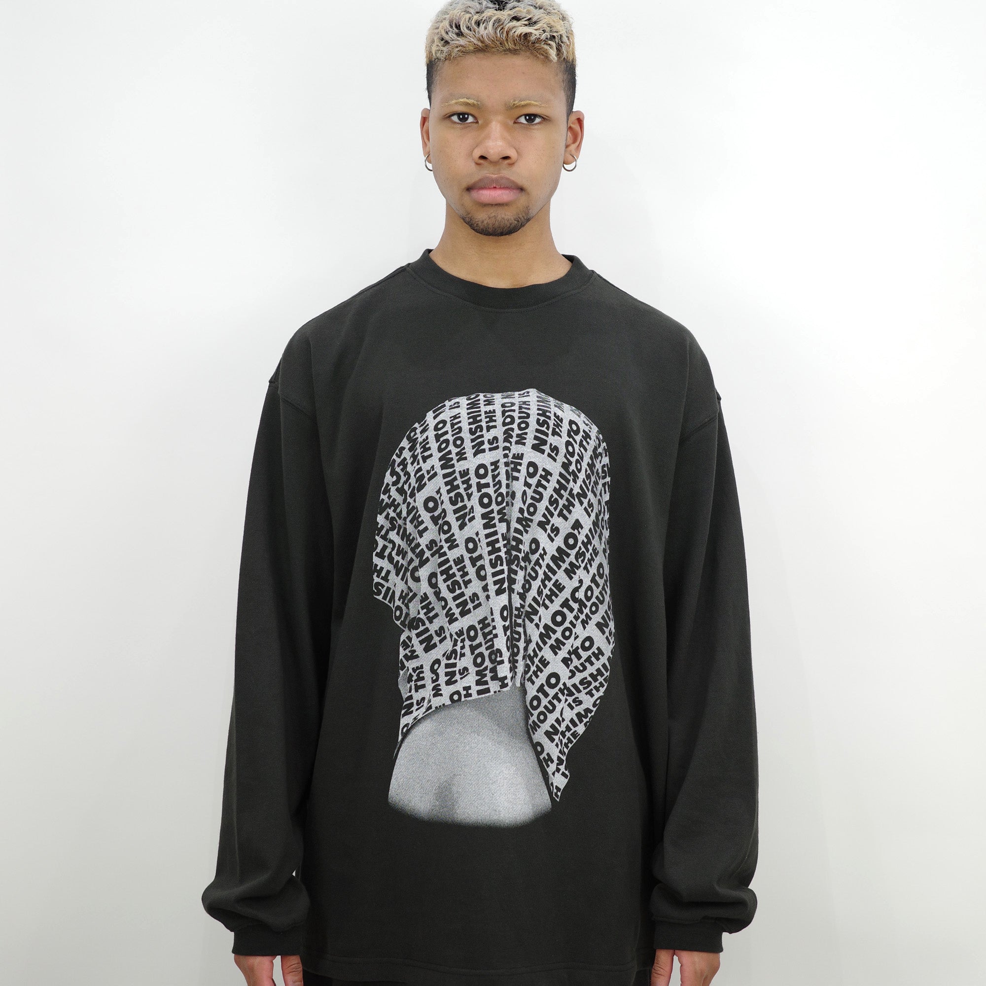 NISHIMOTO IS THE MOUTH BELIEVER MN L/S TEE NIM-B12 BLACK