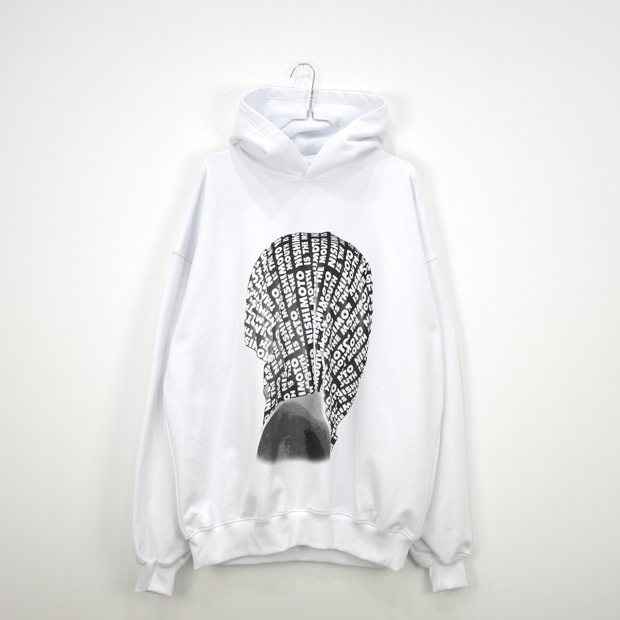 NISHIMOTO IS THE MOUTH BELIEVER MN SWEAT HOODIE NIM-B13 WHITE