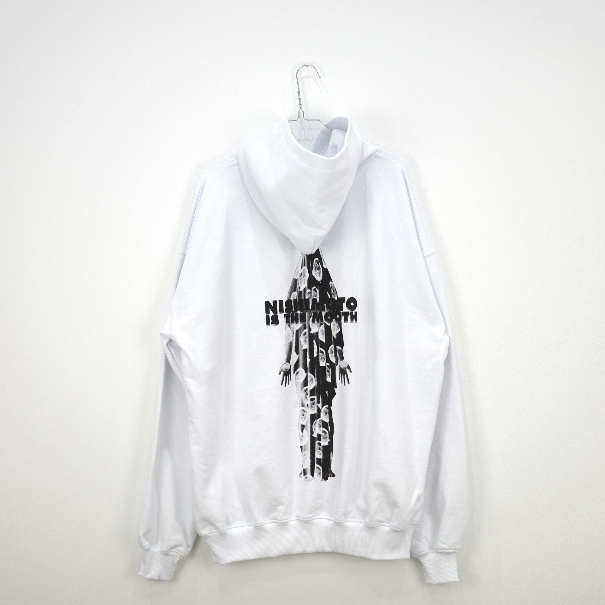 NISHIMOTO IS THE MOUTH BELIEVER MN SWEAT HOODIE NIM-B13 WHITE