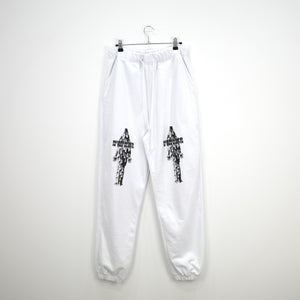 NISHIMOTO IS THE MOUTH BELIEVER MN SWEATPANTS NIM-B15 WHITE