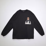 NISHIMOTO IS THE MOUTH QUILT L/S TEE NIM-C02 BLACK