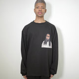 NISHIMOTO IS THE MOUTH QUILT L/S TEE NIM-C02 BLACK