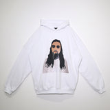 [Scheduled for delivery in mid-August] NISHIMOTO IS THE MOUTH QUILT SWEAT HOODIE NIM-C03 WHITE