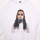 [Scheduled for delivery in mid-August] NISHIMOTO IS THE MOUTH QUILT SWEAT HOODIE NIM-C03 WHITE