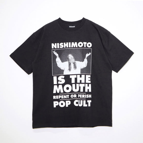 【8月中旬お届け予定】NISHIMOTO IS THE MOUTH POP-CULT S/S TEE NIM-C11 BLACK