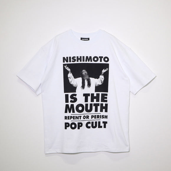 【8月中旬お届け予定】NISHIMOTO IS THE MOUTH POP-CULT S/S TEE NIM-C11 WHITE