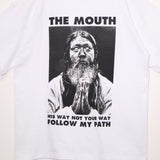 [Scheduled for delivery in mid-August] NISHIMOTO IS THE MOUTH POP-CULT S/S TEE NIM-C11 WHITE