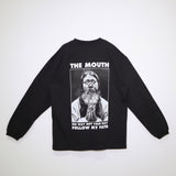 [Scheduled for delivery in mid-August] NISHIMOTO IS THE MOUTH POP-CULT L/S TEE NIM-C12 BLACK