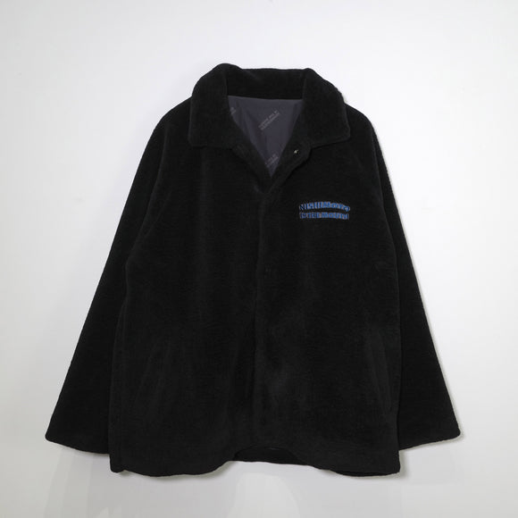 [Scheduled for delivery in mid-August] NISHIMOTO IS THE MOUTH FUR COACH JACKET NIM-C1JK BLACK