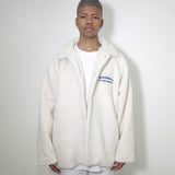 [Scheduled for delivery in mid-August] NISHIMOTO IS THE MOUTH FUR COACH JACKET NIM-C1JK WHITE