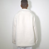 NISHIMOTO IS THE MOUTH FUR COACH JACKET NIM-C1JK WHITE