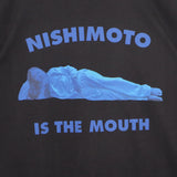 [Scheduled for delivery in mid-August] NISHIMOTO IS THE MOUTH SYMBOL S/S TEE NIM-C21 BLACK