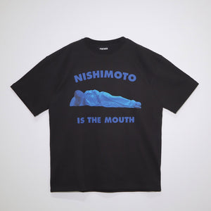 [Scheduled for delivery in mid-August] NISHIMOTO IS THE MOUTH SYMBOL S/S TEE NIM-C21 BLACK