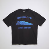 [Scheduled for delivery in mid-August] NISHIMOTO IS THE MOUTH SYMBOL S/S TEE NIM-C21 BLACK