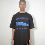 [Scheduled for delivery in mid-August] NISHIMOTO IS THE MOUTH SYMBOL S/S TEE NIM-C21 BLACK