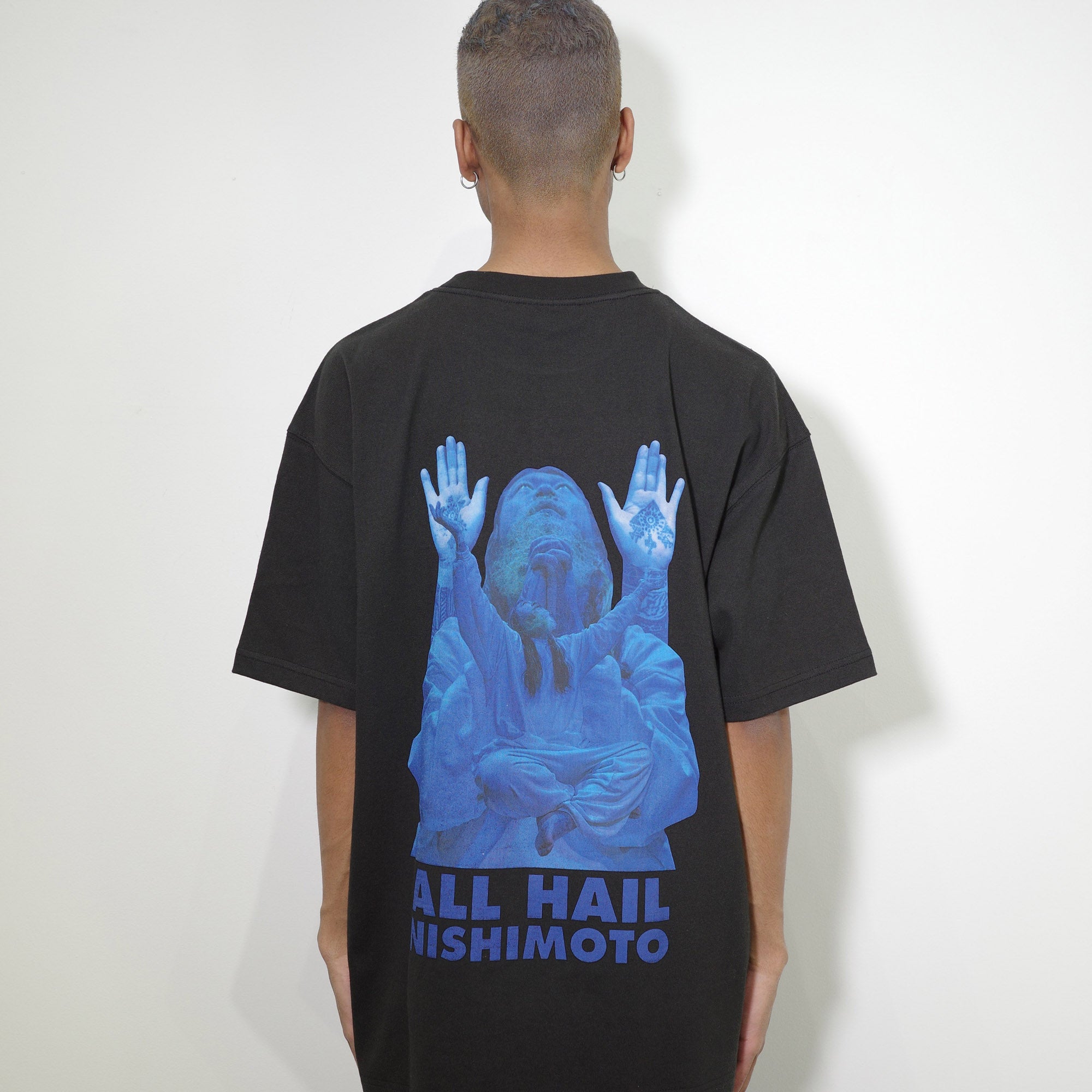 [Scheduled for delivery in mid-August] NISHIMOTO IS THE MOUTH SYMBOL S/S TEE NIM-C21 BLACK