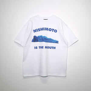 [Scheduled for delivery in mid-August] NISHIMOTO IS THE MOUTH SYMBOL S/S TEE NIM-C21 WHITE