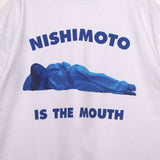 [Scheduled for delivery in mid-August] NISHIMOTO IS THE MOUTH SYMBOL S/S TEE NIM-C21 WHITE