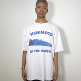 [Scheduled for delivery in mid-August] NISHIMOTO IS THE MOUTH SYMBOL S/S TEE NIM-C21 WHITE