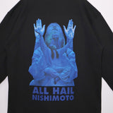 [Scheduled for delivery in mid-August] NISHIMOTO IS THE MOUTH SYMBOL L/S TEE NIM-C22 BLACK