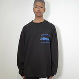 [Scheduled for delivery in mid-August] NISHIMOTO IS THE MOUTH SYMBOL L/S TEE NIM-C22 BLACK