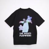 [Scheduled for delivery in mid-August] NISHIMOTO IS THE MOUTH FLOWER S/S TEE NIM-C31 BLACK