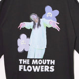 [Scheduled for delivery in mid-August] NISHIMOTO IS THE MOUTH FLOWER L/S TEE NIM-C32 BLACK