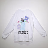 [Scheduled for delivery in mid-August] NISHIMOTO IS THE MOUTH FLOWER L/S TEE NIM-C32 WHITE