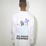 [Scheduled for delivery in mid-August] NISHIMOTO IS THE MOUTH FLOWER L/S TEE NIM-C32 WHITE