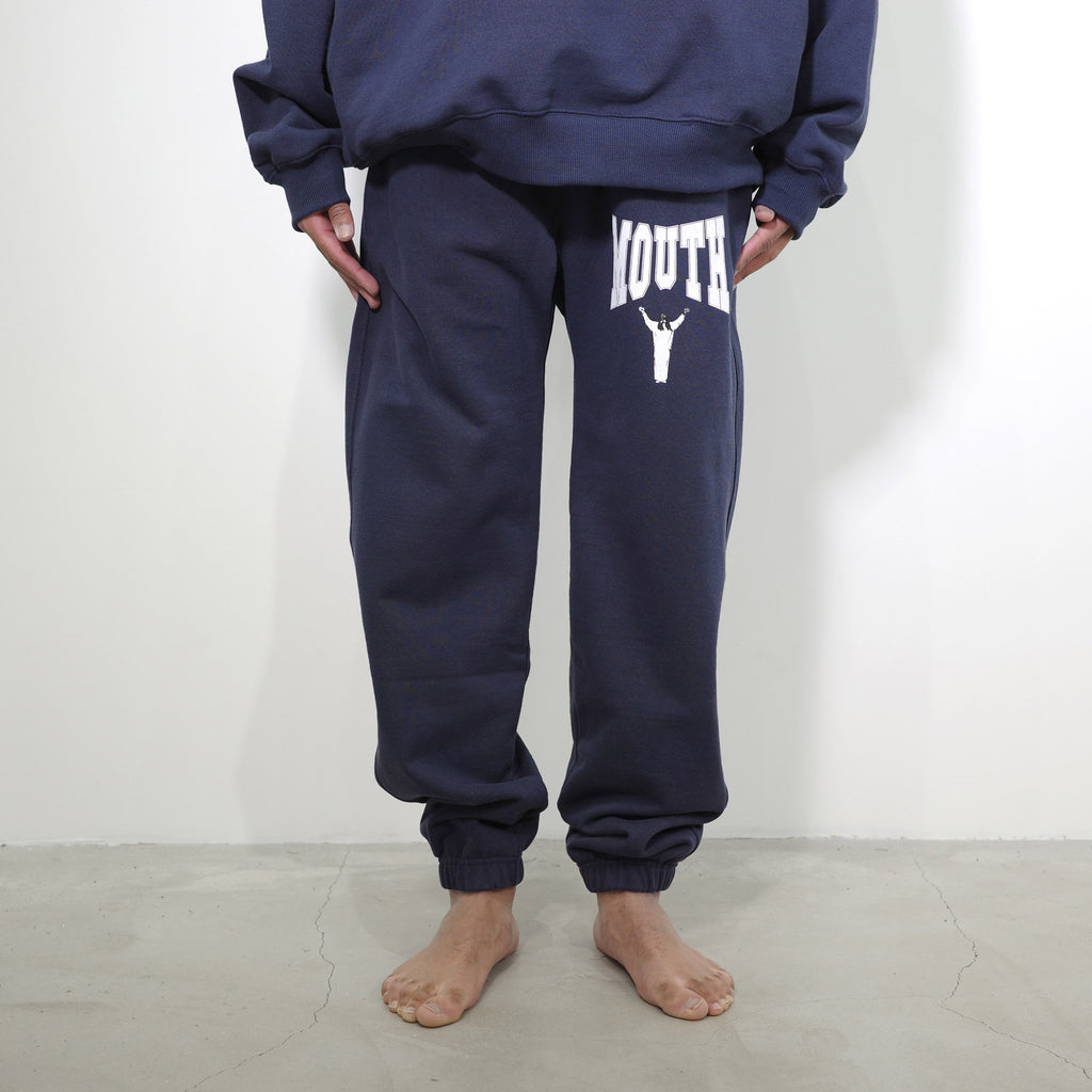 NISHIMOTO IS THE MOUTH MOUTH SWEAT PANTS NIM-C45 NAVY
