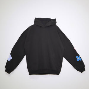 NISHIMOTO IS THE MOUTH FLOWER SWEAT HOODIE NIM-C53 BLACK