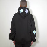 NISHIMOTO IS THE MOUTH FLOWER SWEAT HOODIE NIM-C53 BLACK