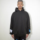 [Scheduled for delivery in mid-August] NISHIMOTO IS THE MOUTH FLOWER SWEAT HOODIE NIM-C53 BLACK