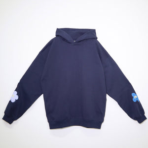 [Scheduled for delivery in mid-August] NISHIMOTO IS THE MOUTH FLOWER SWEAT HOODIE NIM-C53 NAVY