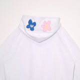 [Scheduled for delivery in mid-August] NISHIMOTO IS THE MOUTH FLOWER SWEAT HOODIE NIM-C53 WHITE