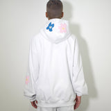 [Scheduled for delivery in mid-August] NISHIMOTO IS THE MOUTH FLOWER SWEAT HOODIE NIM-C53 WHITE