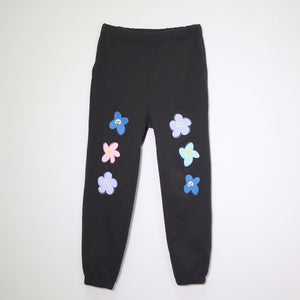 NISHIMOTO IS THE MOUTH FLOWER SWEAT PANTS NIM-C55 BLACK