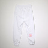 NISHIMOTO IS THE MOUTH FLOWER SWEAT PANTS NIM-C55 WHITE