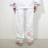 [Scheduled for delivery in mid-August] NISHIMOTO IS THE MOUTH FLOWER SWEAT PANTS NIM-C55 WHITE