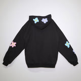 [Scheduled for delivery in mid-August] NISHIMOTO IS THE MOUTH FLOWER ZIP SWEAT HOODIE NIM-C57 BLACK