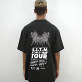 [Reserved product/Delivery in late August to early September] NISHIMOTO IS THE MOUTH METAL TOUR S/S TEE NIM-D11 BLACK
