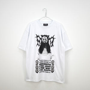 [Reserved product/Delivery in late August to early September] NISHIMOTO IS THE MOUTH METAL TOUR S/S TEE NIM-D11 WHITE