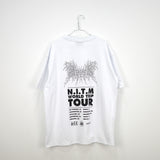 NISHIMOTO IS THE MOUTH METAL TOUR S/S TEE NIM-D11 WHITE