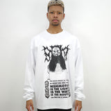 NISHIMOTO IS THE MOUTH METAL TOUR L/S TEE NIM-D12 WHITE